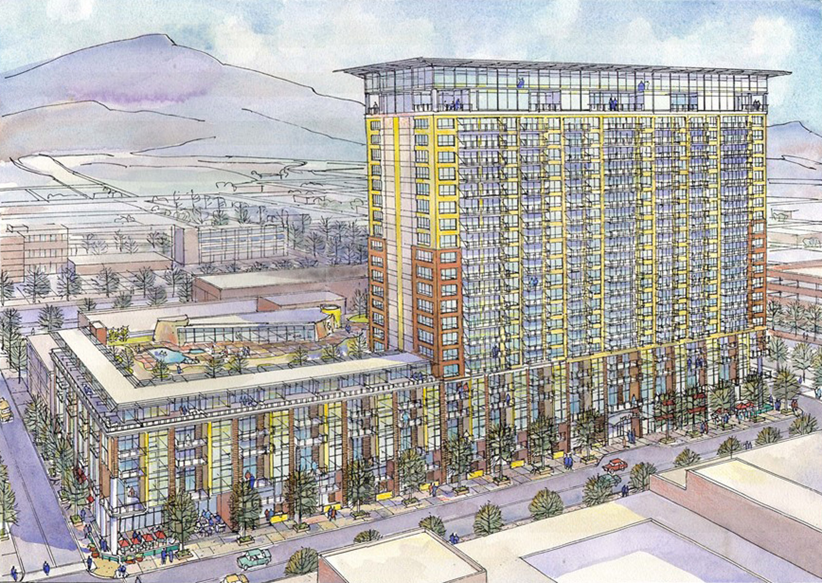 High Rise Housing Proposal - Reno, NV 
